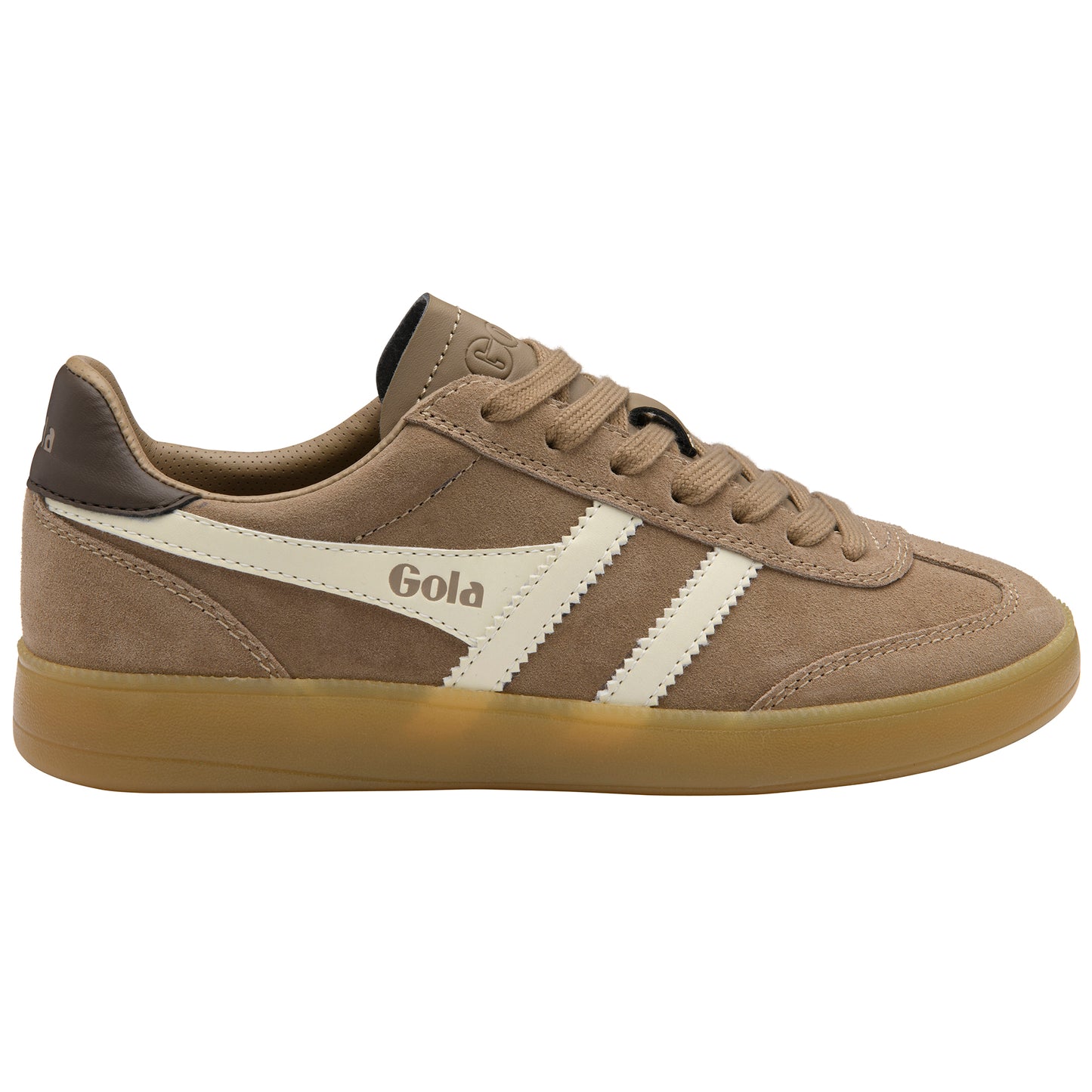 Gola Viper Cappuccino/Off White/Dark Brown/Gum Trainers