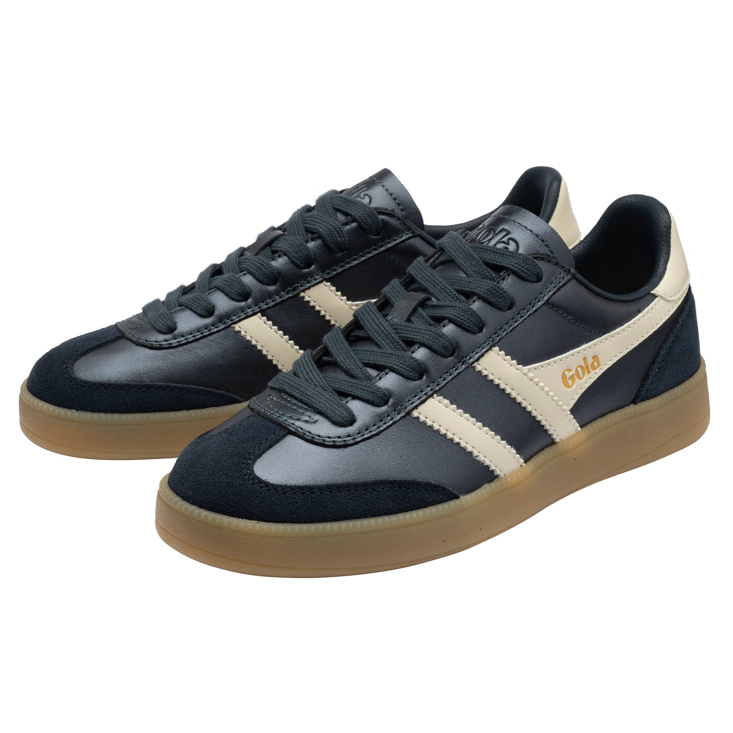 Gola Viper Metallic Navy/Off White/Gum Trainers