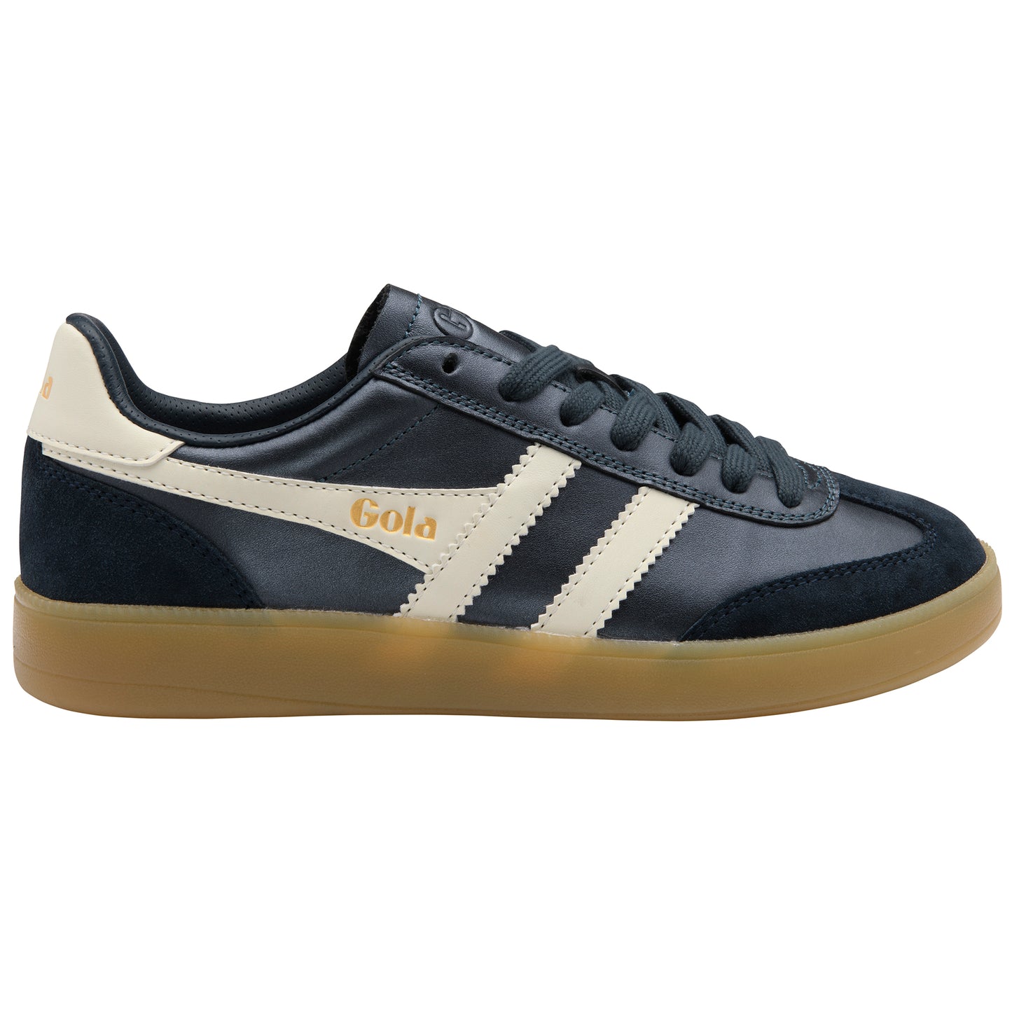 Gola Viper Metallic Navy/Off White/Gum Trainers