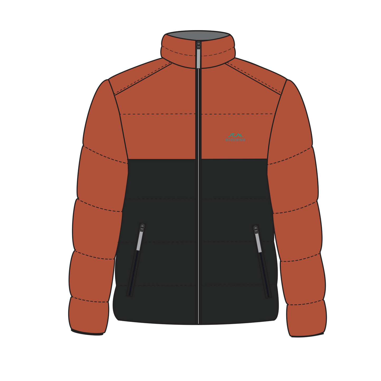 Bleubird Ventoux Jacket - Mens - Rust