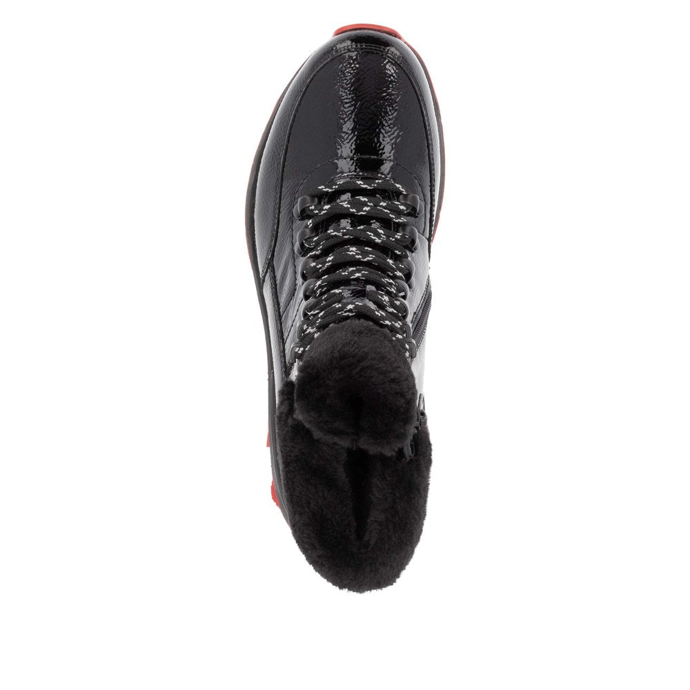 Rieker W0063-01 Black Boots