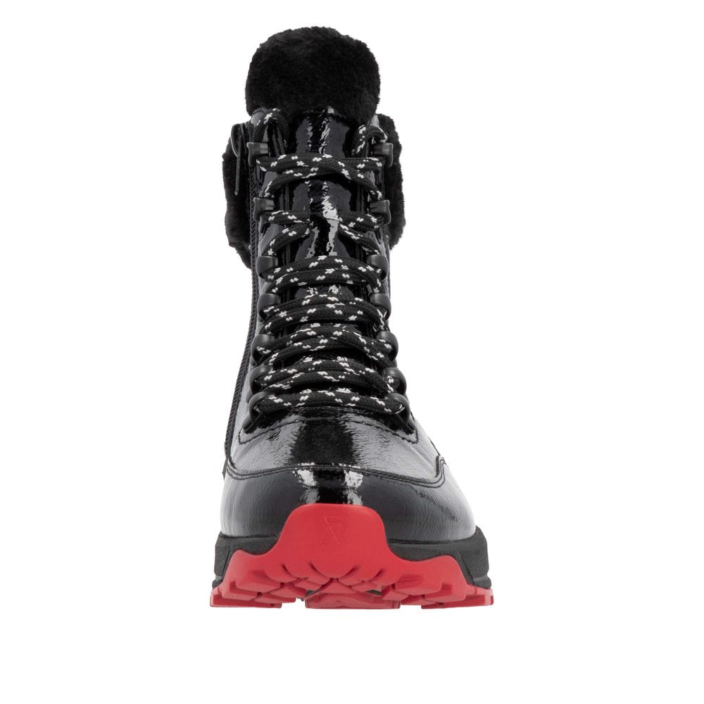 Rieker W0063-01 Black Boots