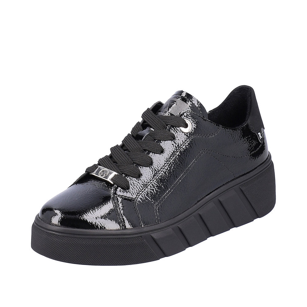 Rieker W0501-00 Black Casual Shoes