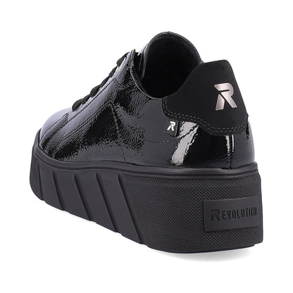 Rieker W0501-00 Black Casual Shoes