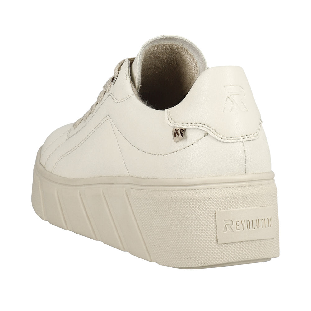 Rieker W0503-80 Off-White Casual Shoes