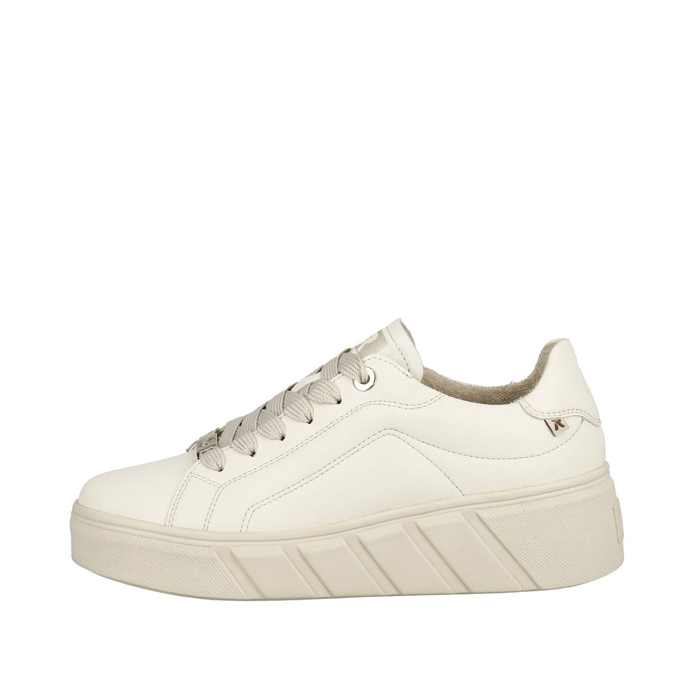 Rieker W0503-80 Off-White Casual Shoes