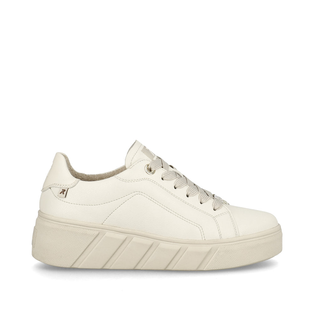 Rieker W0503-80 Off-White Casual Shoes