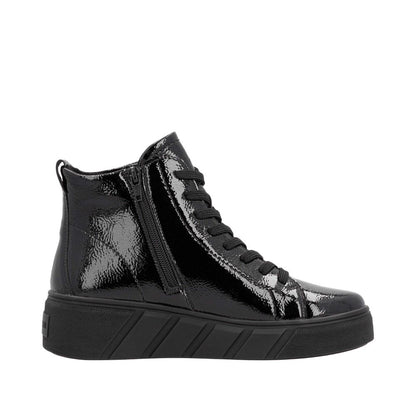 Rieker W0561-01 Black Boots