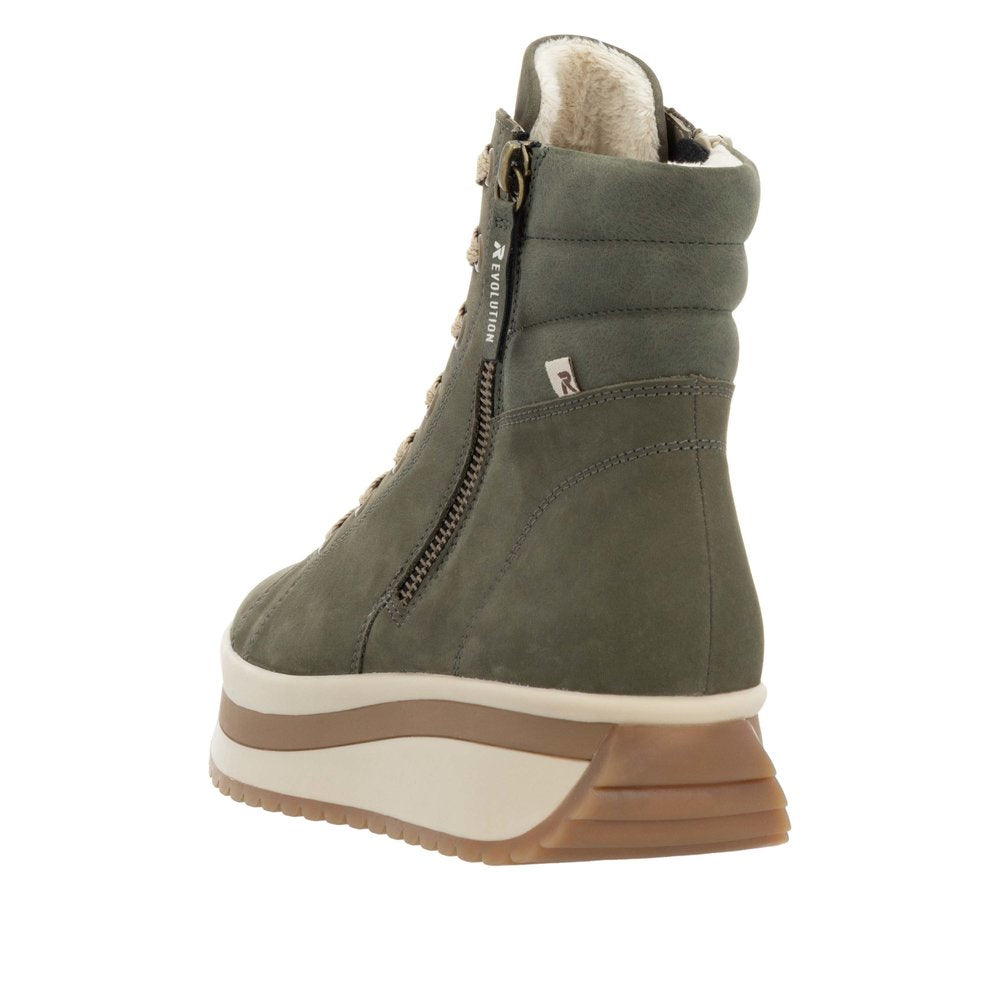 Rieker W0962-54 Green Boots