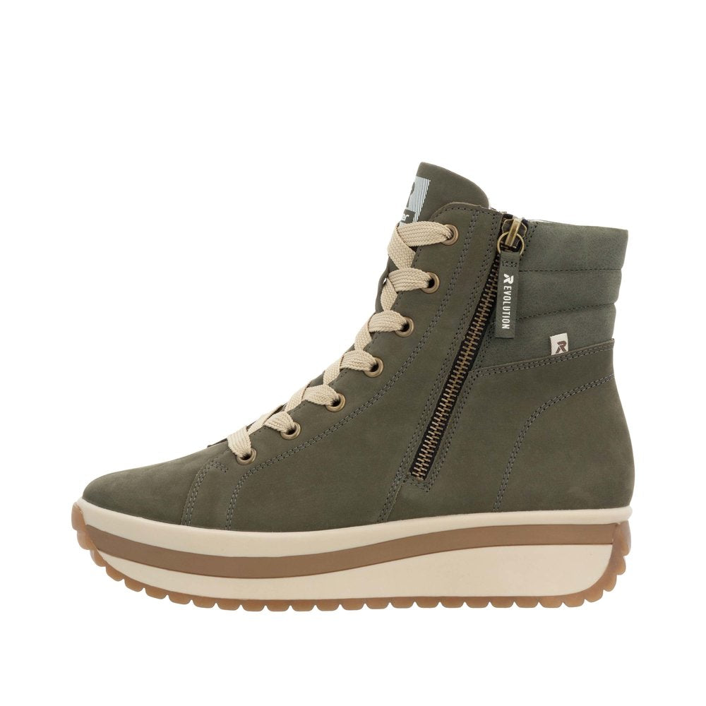 Rieker W0962-54 Green Boots