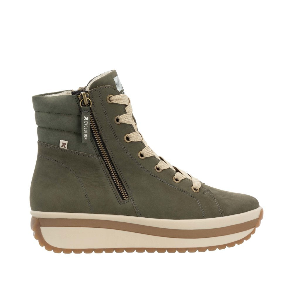 Rieker W0962-54 Green Boots