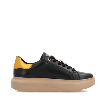 Rieker W1202-01 Black Casual Shoes