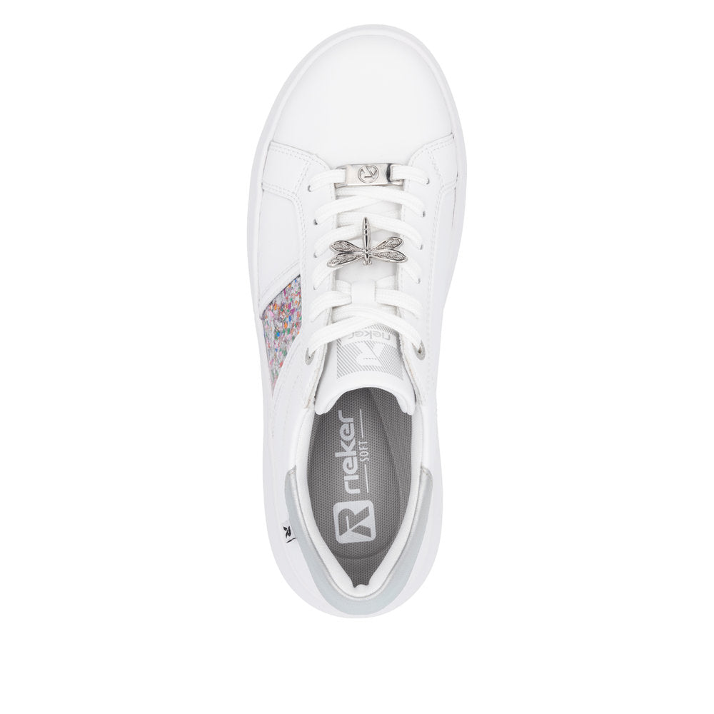 Rieker W1202-83 White Trainers