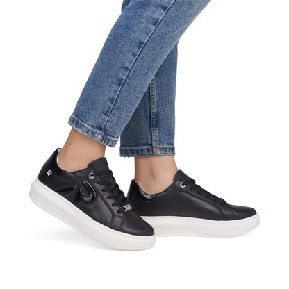 Rieker W1204-01 Nero Trainers