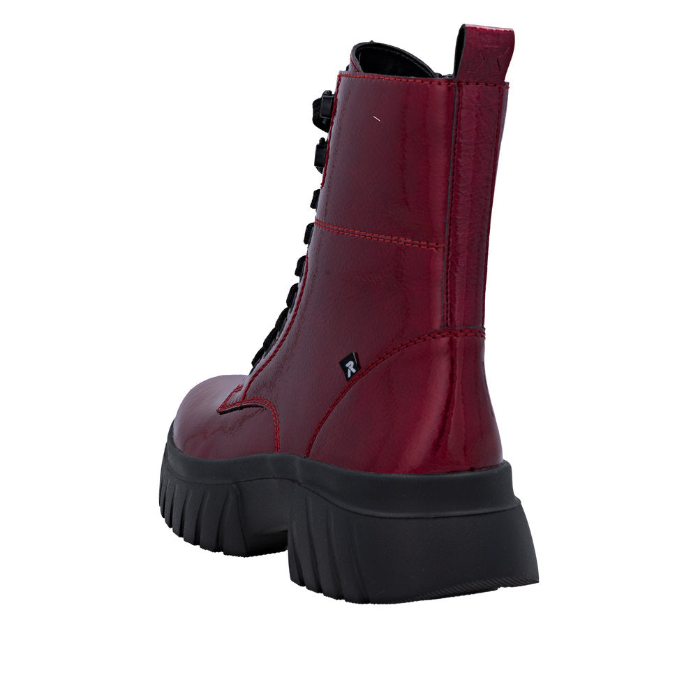 Rieker W1870-35 Cherry Red Boots