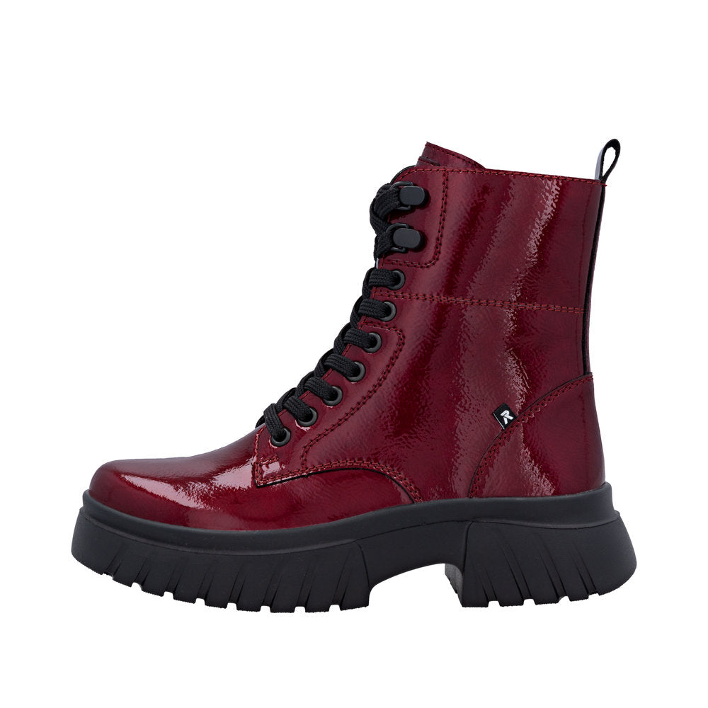 Rieker W1870-35 Cherry Red Boots
