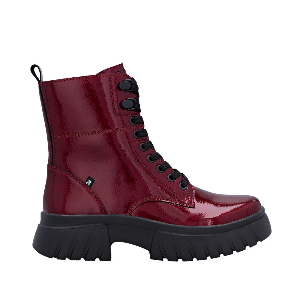 Rieker W1870-35 Cherry Red Boots