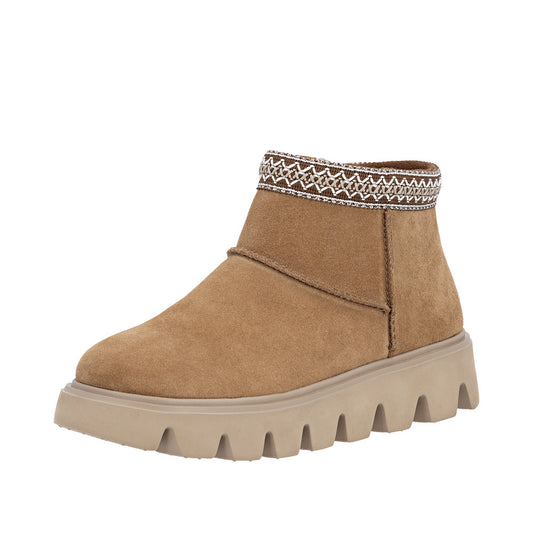 Rieker W2074-24 Beige Boots