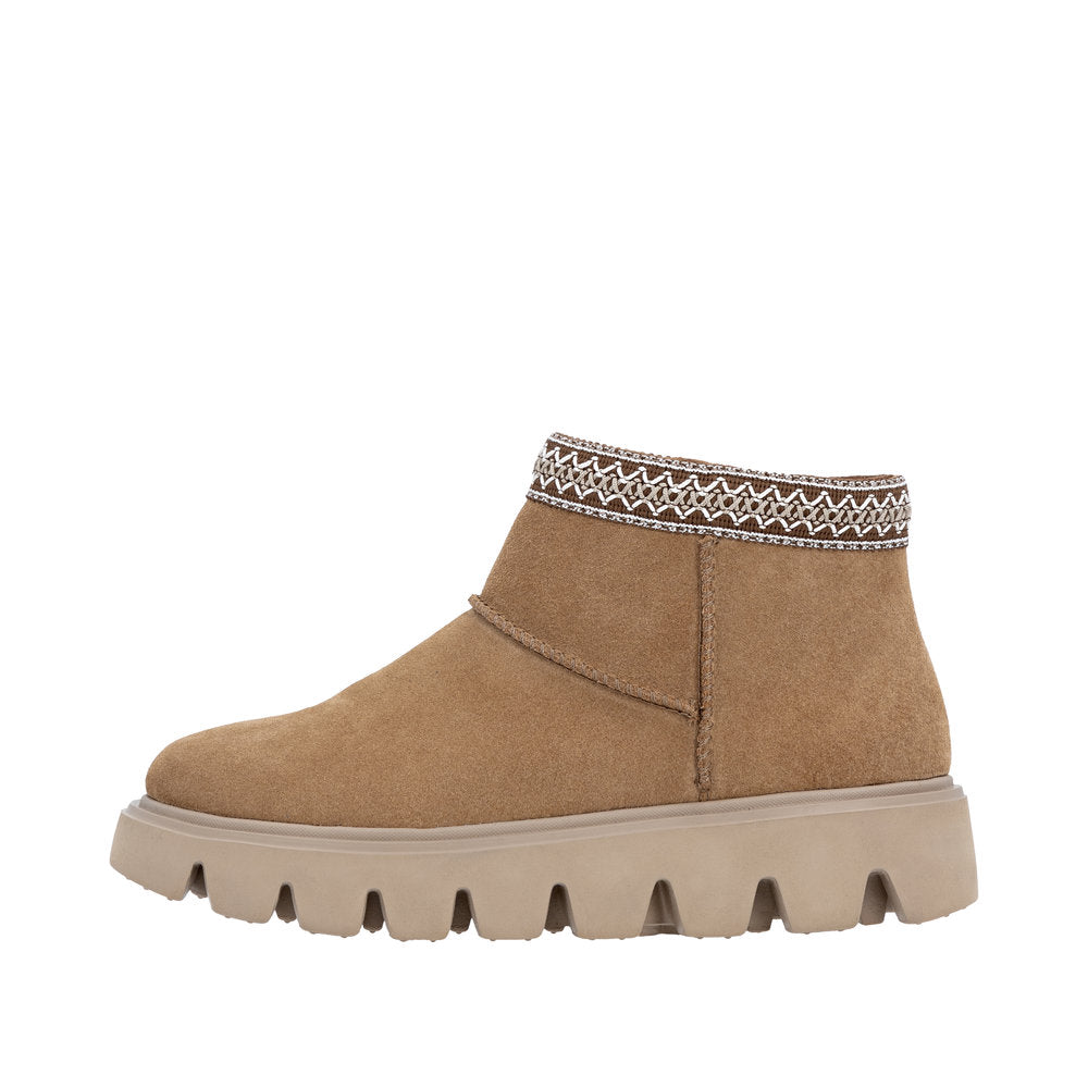 Rieker W2074-24 Beige Boots