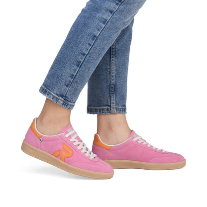 Rieker W2200-31 Pink Trainers