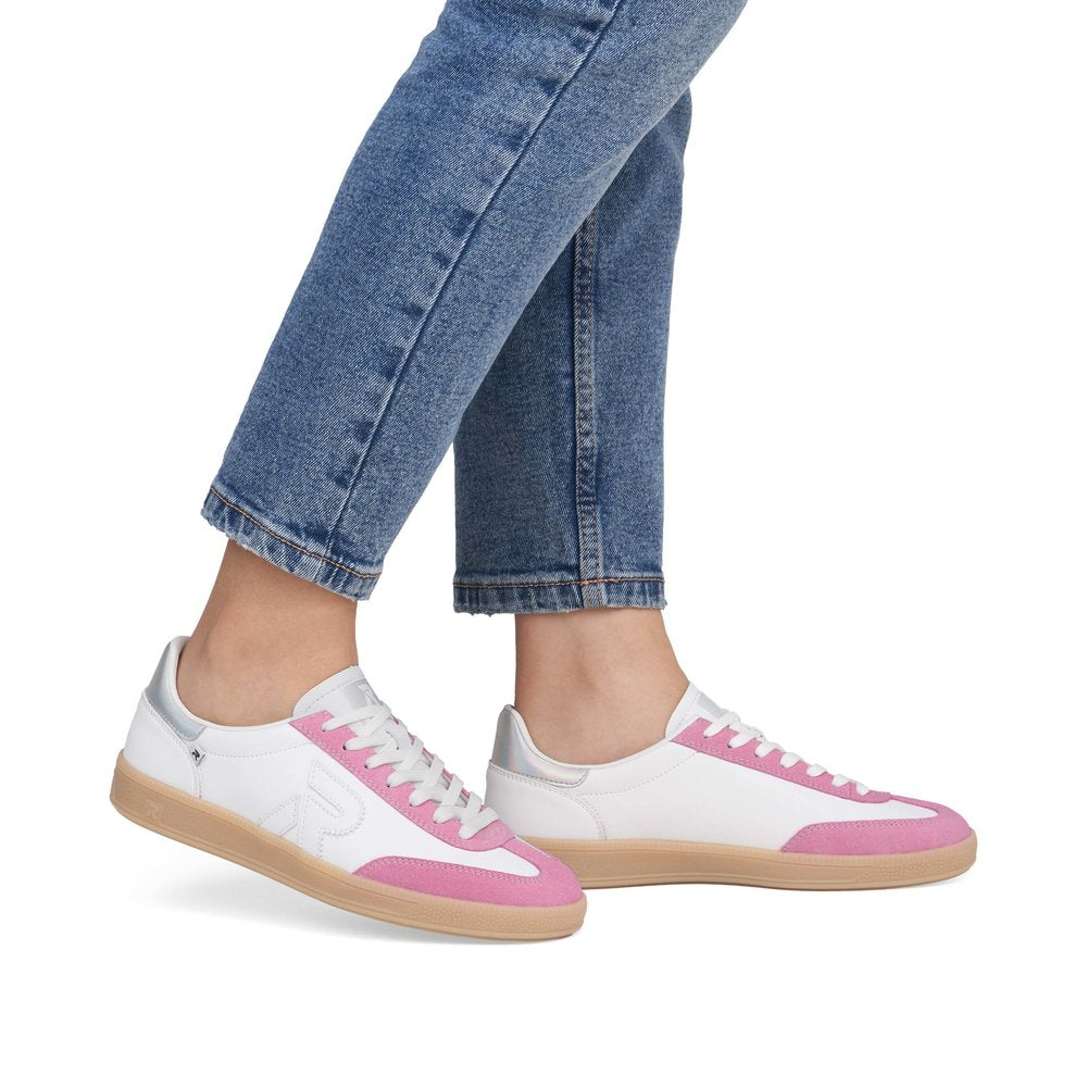 Rieker W2200-86 Pink Trainers