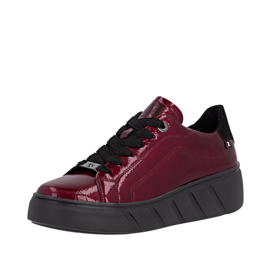 Rieker W2601-35 Cherry Red Trainers