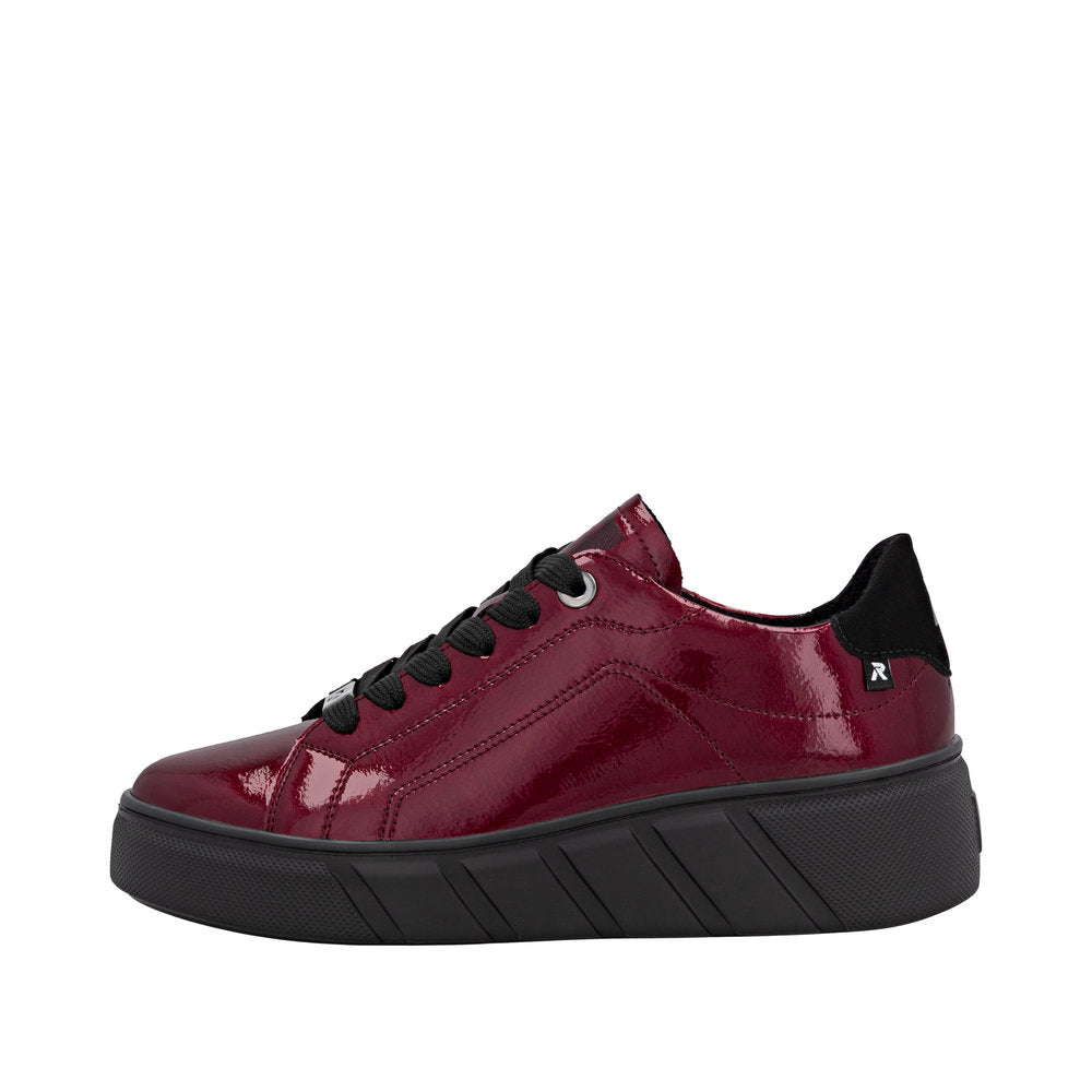 Rieker W2601-35 Cherry Red Trainers