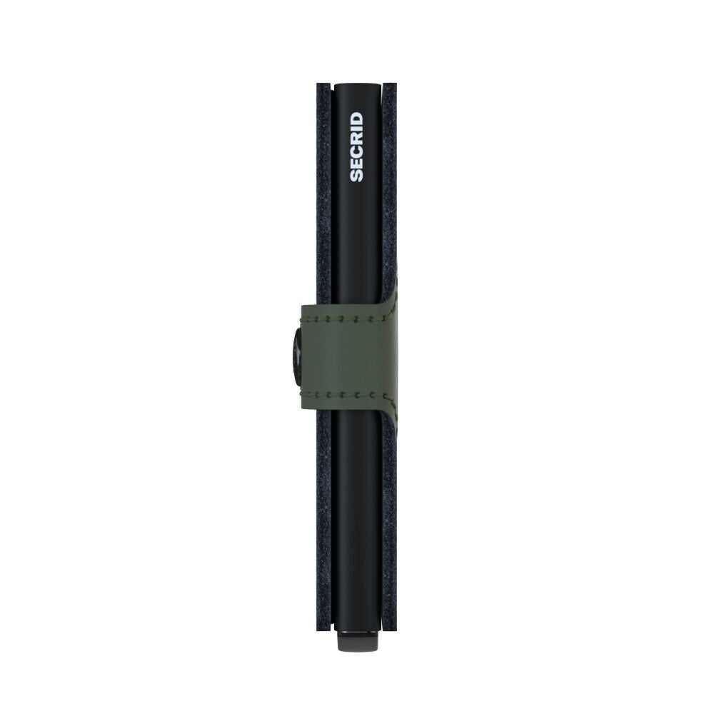 Secrid Matte Green & Black Miniwallet