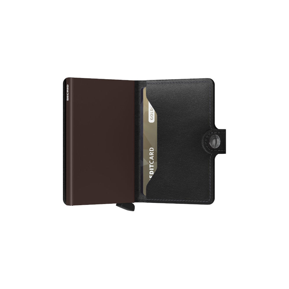 Secrid Original Black & Brown Miniwallet