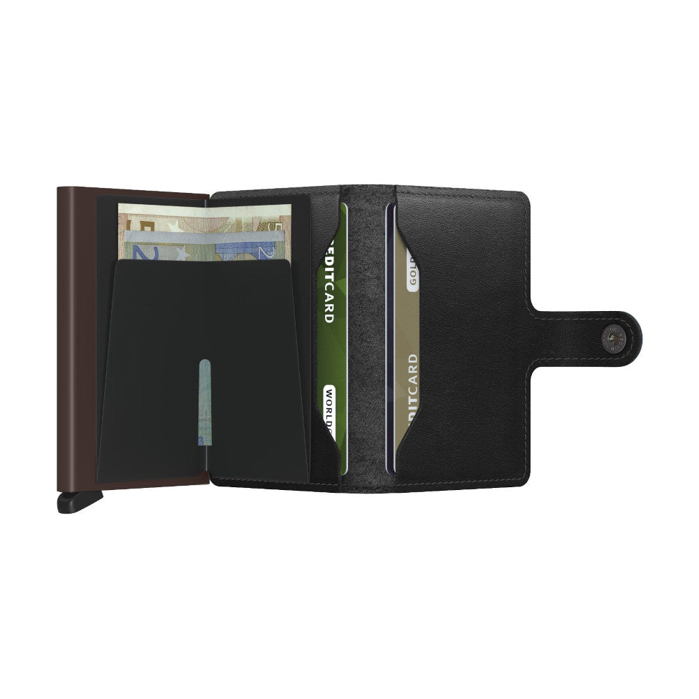 Secrid Original Black & Brown Miniwallet