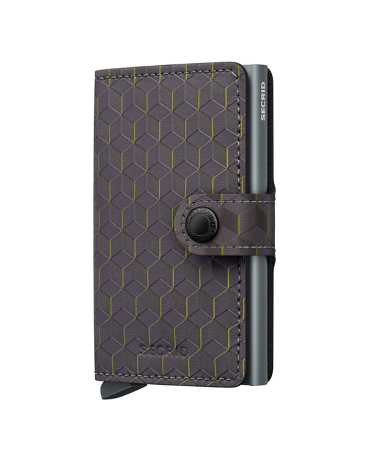 Secrid Optical Grey & Yellow Miniwallet