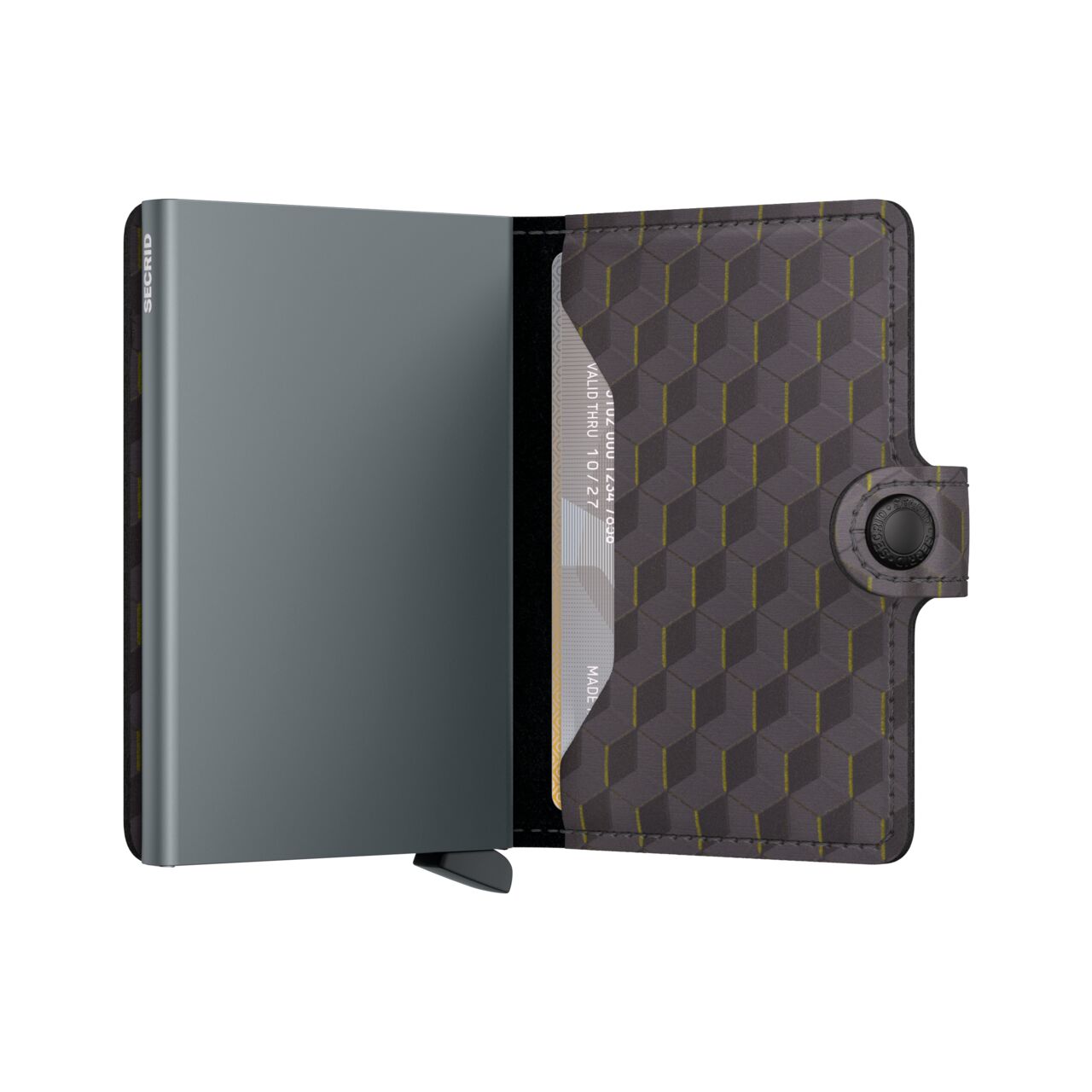 Secrid Optical Grey & Yellow Miniwallet