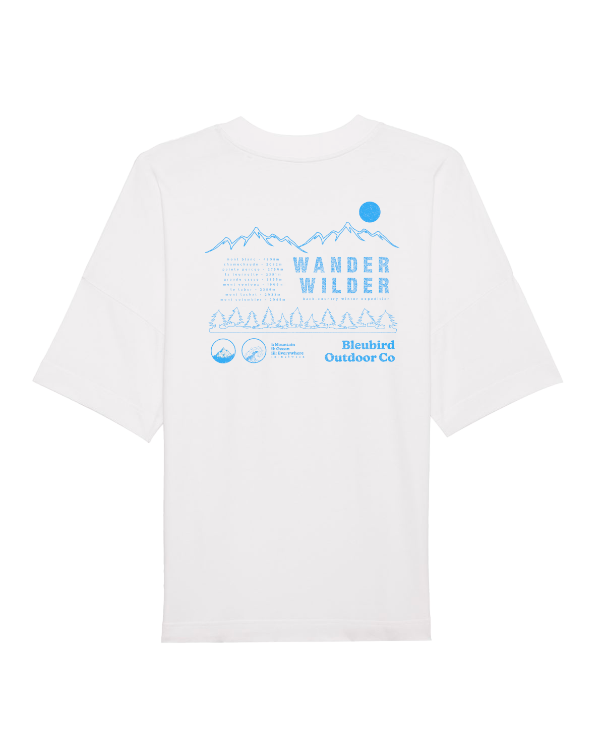 Bleubird Wilder Tee - White