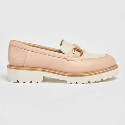 Pod Kendal Pink Leather Loafers