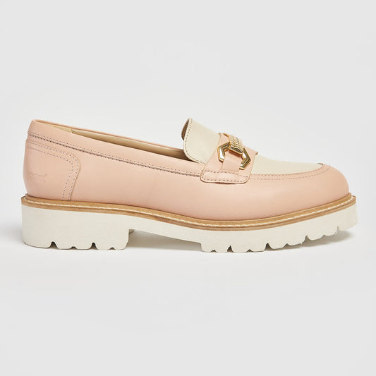 Pod Kendal Pink Leather Loafers