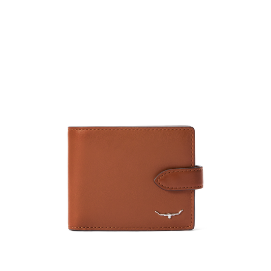 RM Williams Tan Wallet with Pocket and Tab