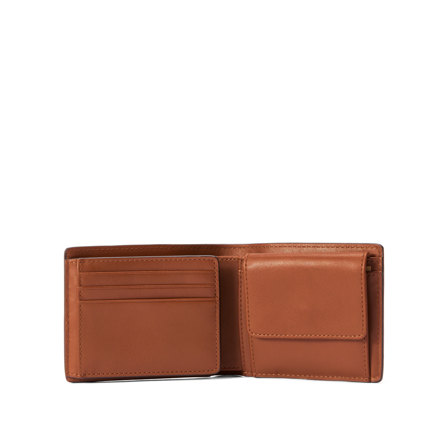 RM Williams Tan Wallet with Pocket and Tab