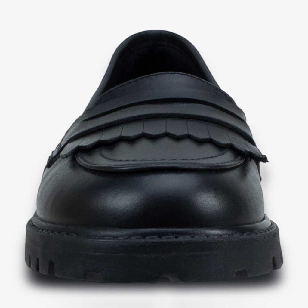 Term Willow Black School Shoes