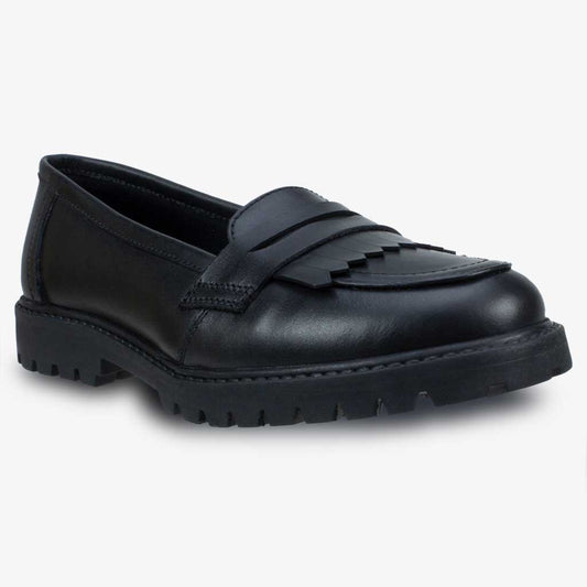 Term Willow Black School Shoes
