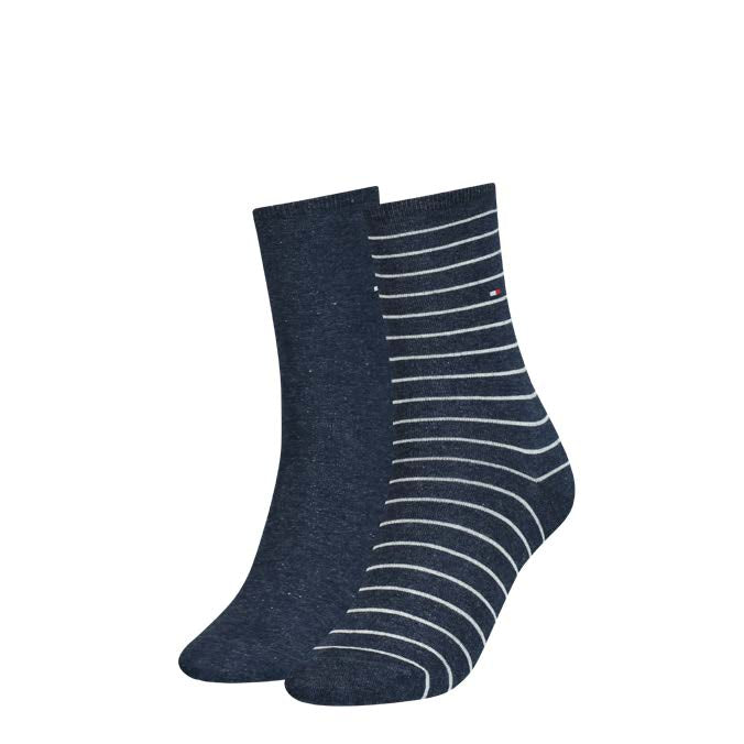 Tommy Hilfiger 100001494 004 Stripe 2 Pack Socks Jeans