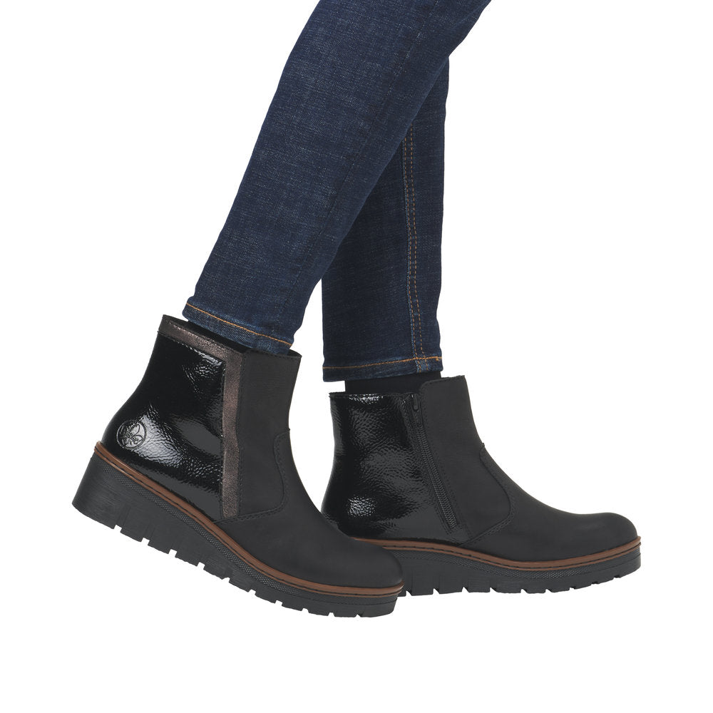 Rieker X9150-00 Black Boots