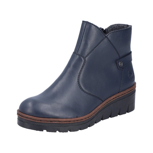 Rieker X9164-14 Blue Boots