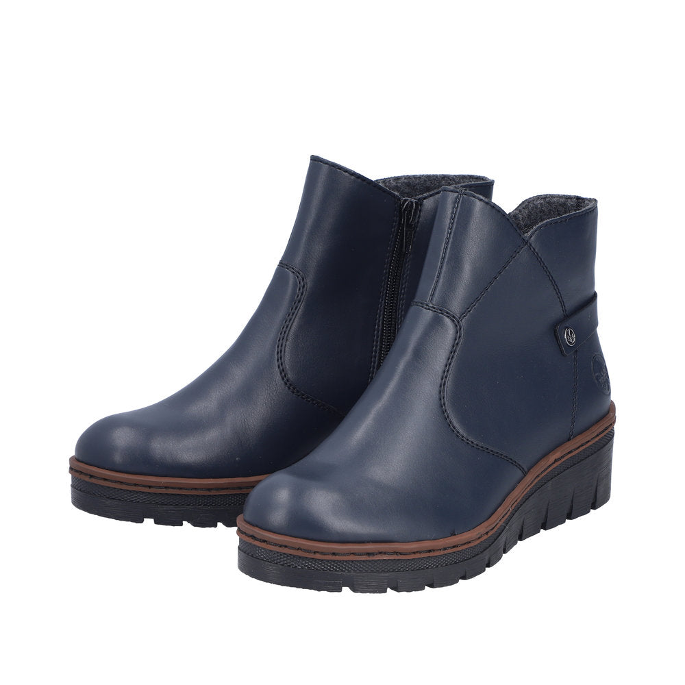 Rieker X9164-14 Blue Boots