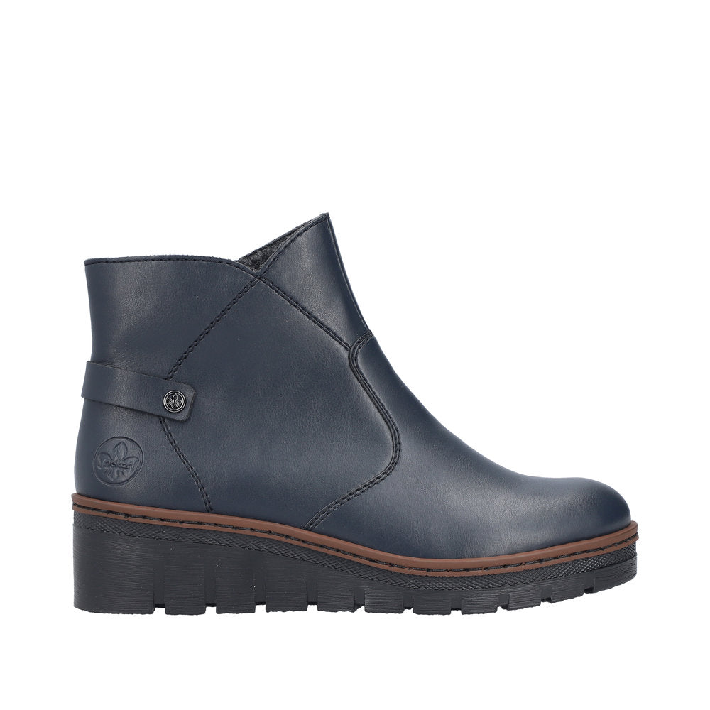 Rieker X9164-14 Blue Boots