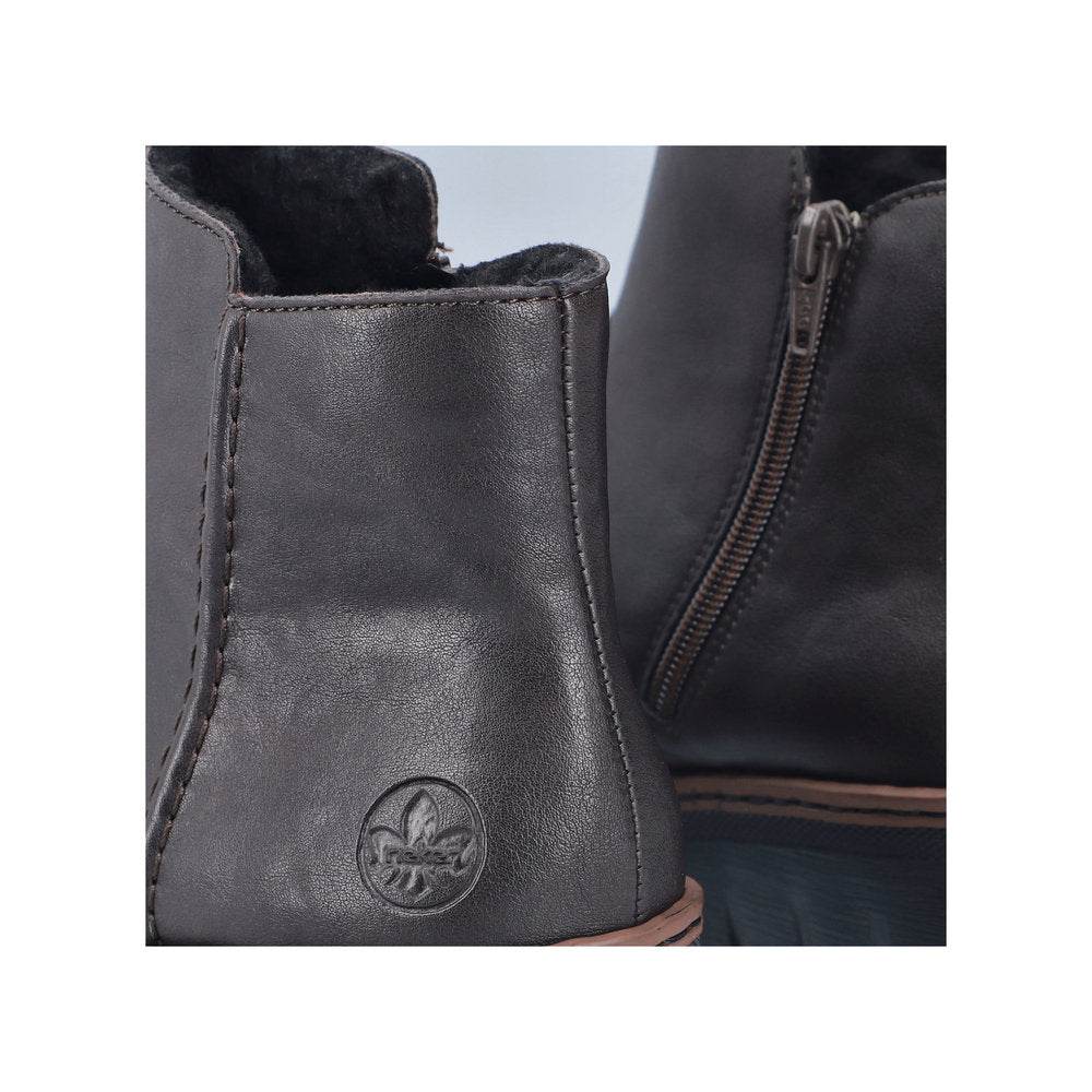 Rieker X9165-25 Brown Mid Height Boots