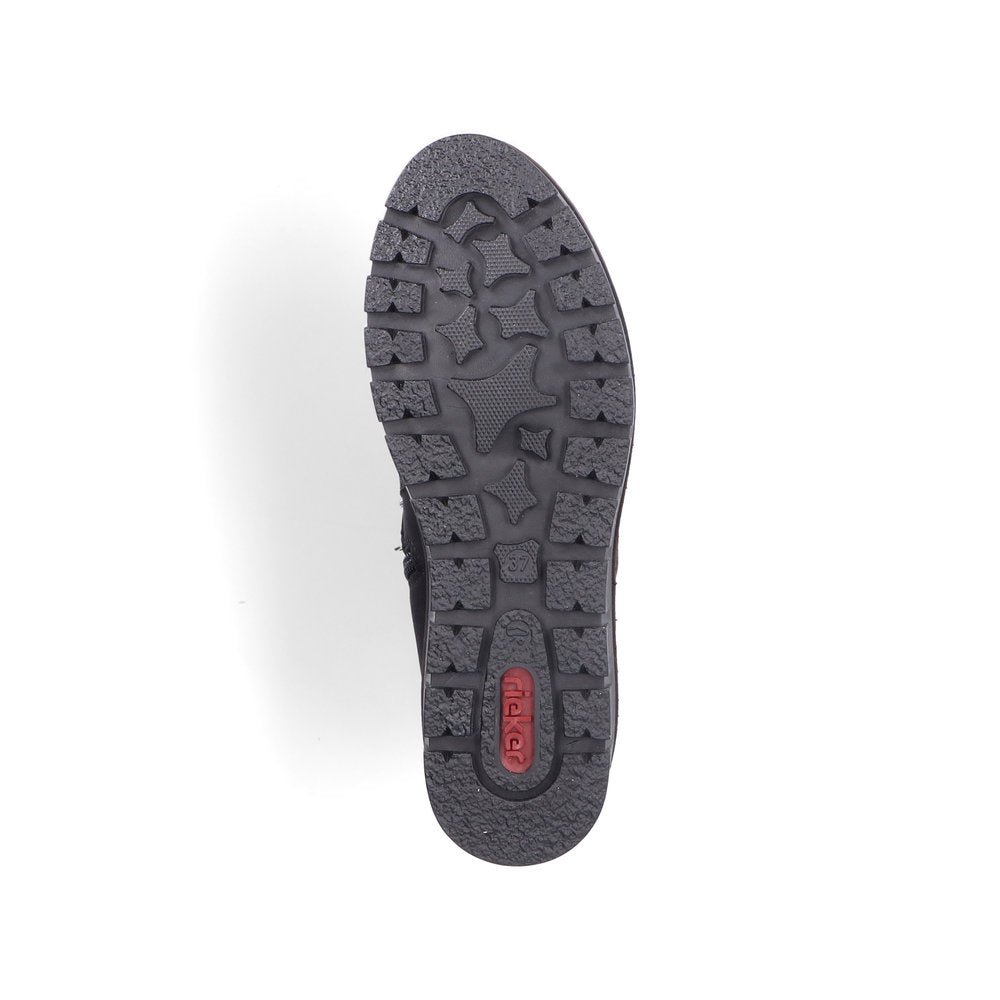 Rieker X9173-01 Prisca Black Boots
