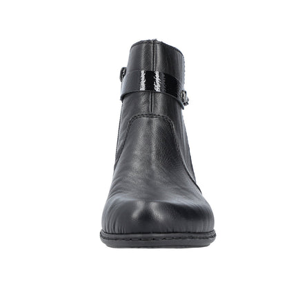 Rieker Y0783-00 Fabiola Black Boots