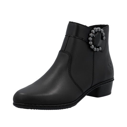 Rieker Y0797-00 Black Boots