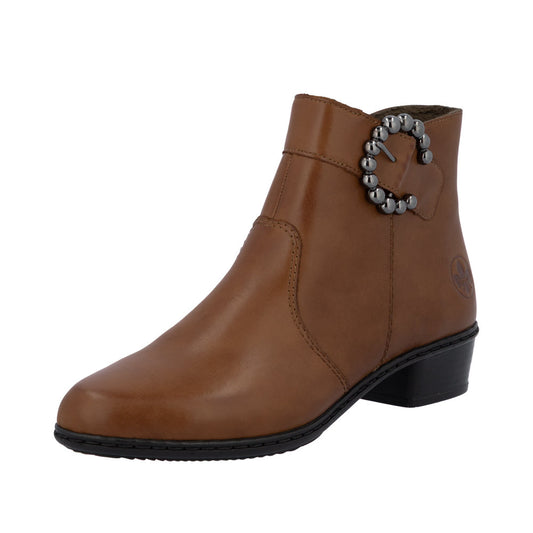 Rieker Y0797-24 Tan Boots