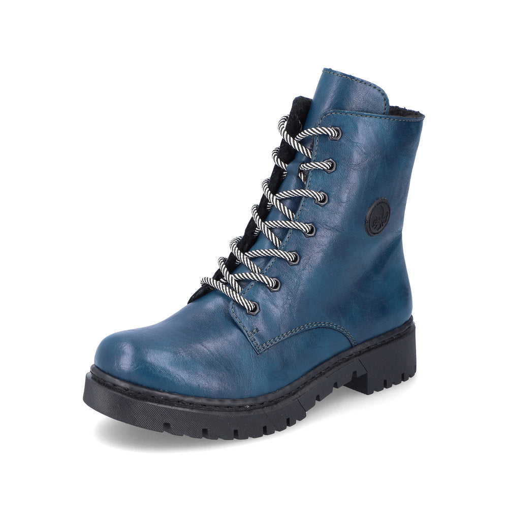 Rieker Y2440-12 Janet Blue Boots